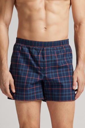 Boxer Intimissimi Print Detailed Hombre Negros | WPJB-38021