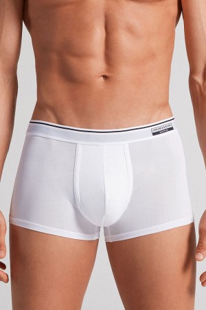 Boxer Intimissimi Super Fresh Micro-Mesh Hombre Blancos | JGLO-34917