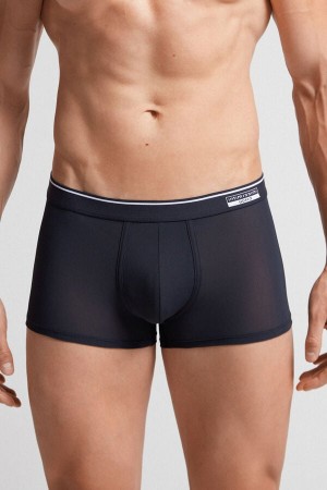 Boxer Intimissimi Super Fresh Micro-Mesh Hombre Negros | YJTH-41637