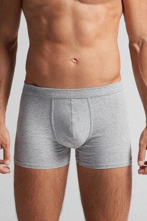 Boxer Intimissimi Superior Cotton Hombre Grises Claro | AITE-32089