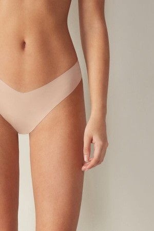 Bragas Intimissimi 80s-Stylezilian Ultralight Microfiber Mujer Naranjas Beige | VCSG-07134