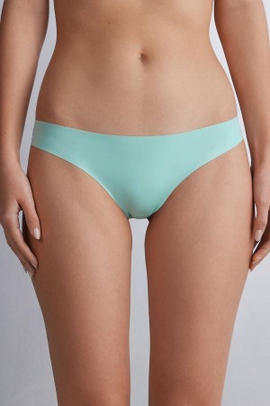 Bragas Intimissimi Brazilian Seamless Ultra Light Microfiber Mujer Verdes | YDNH-53091