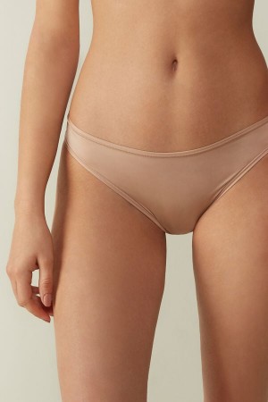 Bragas Intimissimi Brazilian Ultralight Microfiber Mujer Naranjas Beige | GAES-70342