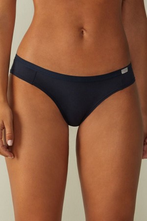 Bragas Intimissimi Cotton Mujer Azules | DYLB-05431