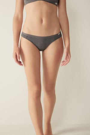 Bragas Intimissimi Cottonzilian Mujer Grises | XEJF-73806