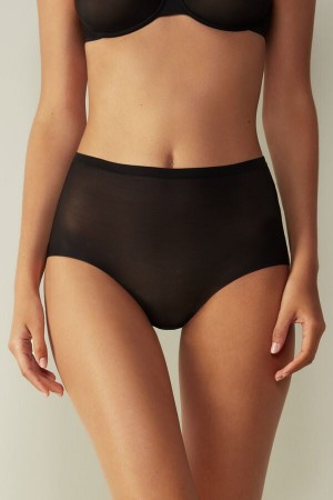 Bragas Intimissimi Invisible Touch Hipster Mujer Negros | RUDJ-62453