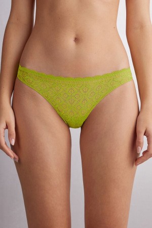 Bragas Intimissimi Lace And Microfiberzilian Mujer Verdes | MLOX-59641