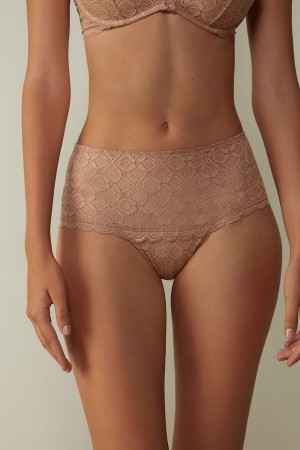 Bragas Intimissimi Lace Hipster Mujer Naranjas Beige | GJWN-92681