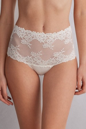 Bragas Intimissimi Pretty Flowers Hipsterzilian Mujer Blancos | UZGW-28601