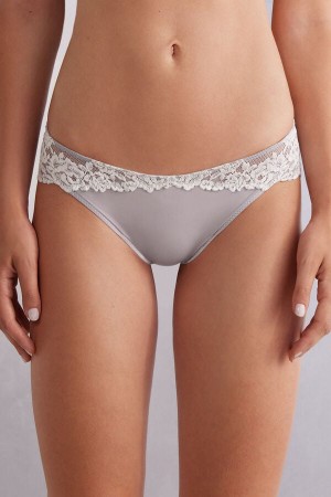 Bragas Intimissimi Pretty Flowers Mujer Grises | COED-81493