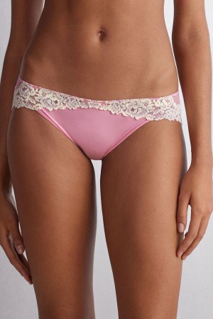 Bragas Intimissimi Pretty Flowers Mujer Rosas Blancos | TRNL-24965