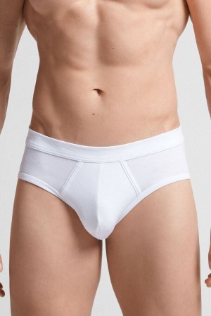 Bragas Intimissimi Superior Cotton Hombre Blancos | LWJG-76540