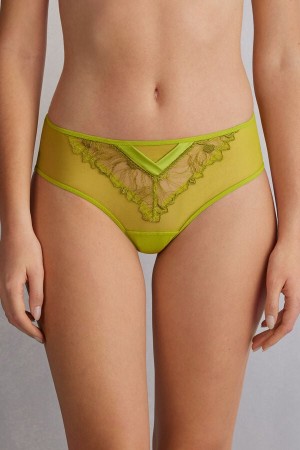 Bragas Intimissimi Sweet Like Sugar Hipsterzilian Mujer Verdes | PODT-96582