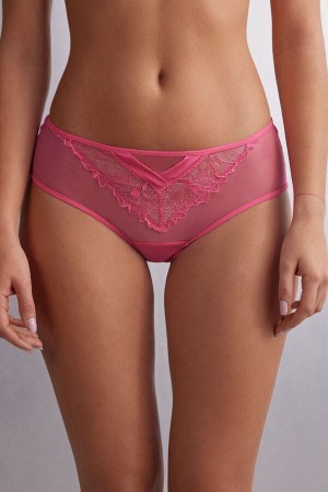 Bragas Intimissimi Sweet Like Sugar Hipsterzilian Mujer Rosas | MSHF-76293