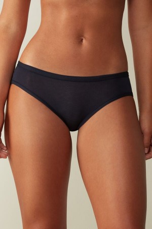 Bragas Intimissimi Ultralight Cotton Mujer Azules | BDIH-73851