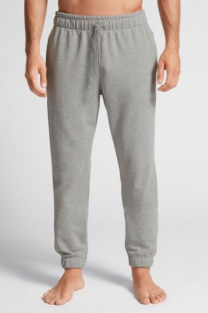 Pantalon Intimissimi Full Length Lightweight Sweat Hombre Grises | OZMR-94073