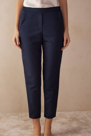 Pantalon Intimissimi Full Length With Pockets Mujer Azules | RHXK-76180