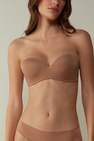 Sujetador Intimissimi Gioia Bandeau Mujer Beige | PDTI-63978