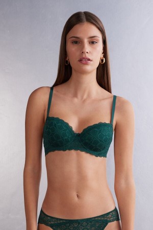 Sujetador Intimissimi Sofia Balconette Lace Mujer Verdes | EGBP-79028