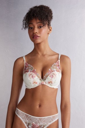 Sujetador Intimissimi Summer Sunset Giorgia Balconette Mujer Blancos | GJTZ-61250