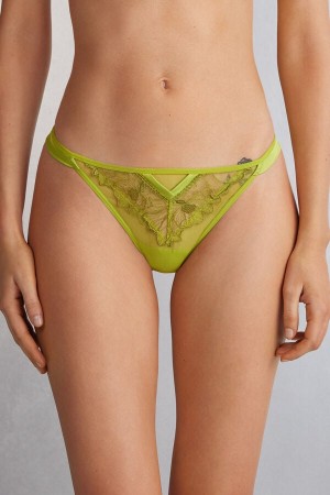 Tanga Intimissimi Sweet Like Sugar String Mujer Verdes | VLSN-26743