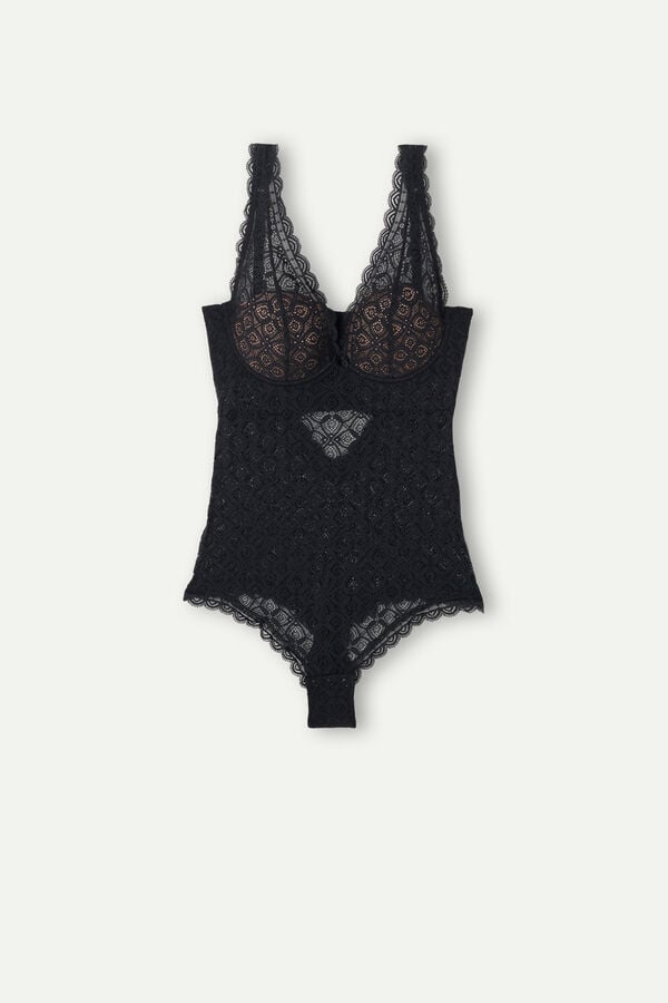 Body Intimissimi Eleonora Lace Mujer Negros | VMAF-93028