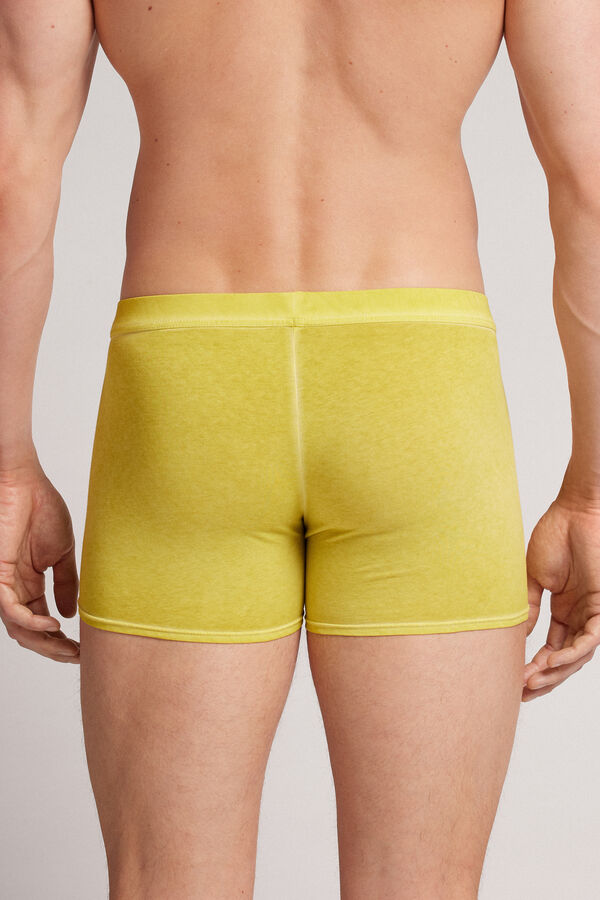 Boxer Intimissimi Natural Fresh Cotton Hombre Amarillos | ZMCH-84927