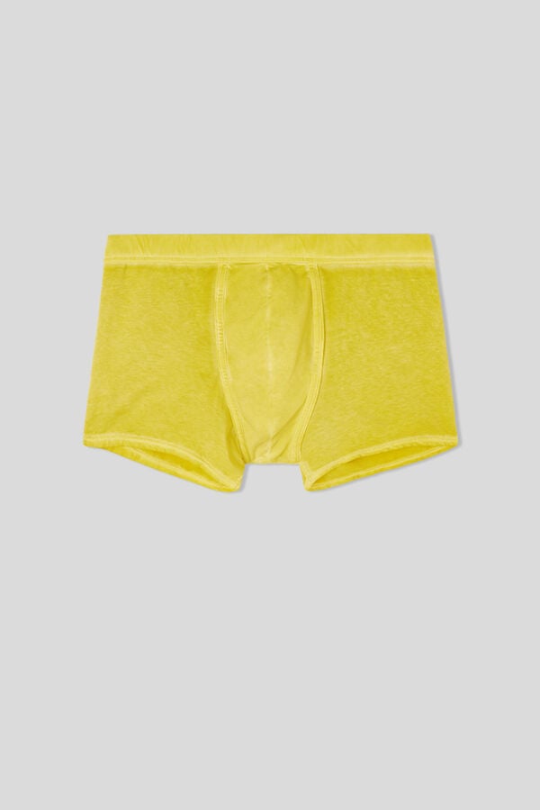 Boxer Intimissimi Natural Fresh Cotton Hombre Amarillos | ZMCH-84927