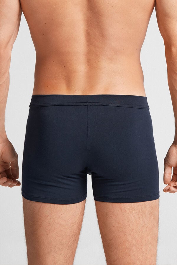 Boxer Intimissimi Superior Cotton Hombre Negros | ANYM-94203