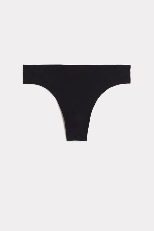 Bragas Intimissimi Brazilian Seamless Ultra Light Microfiber Mujer Negros | QCGL-39482