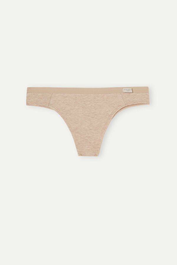 Bragas Intimissimi Cottonzilian Mujer Beige | GIMA-83459