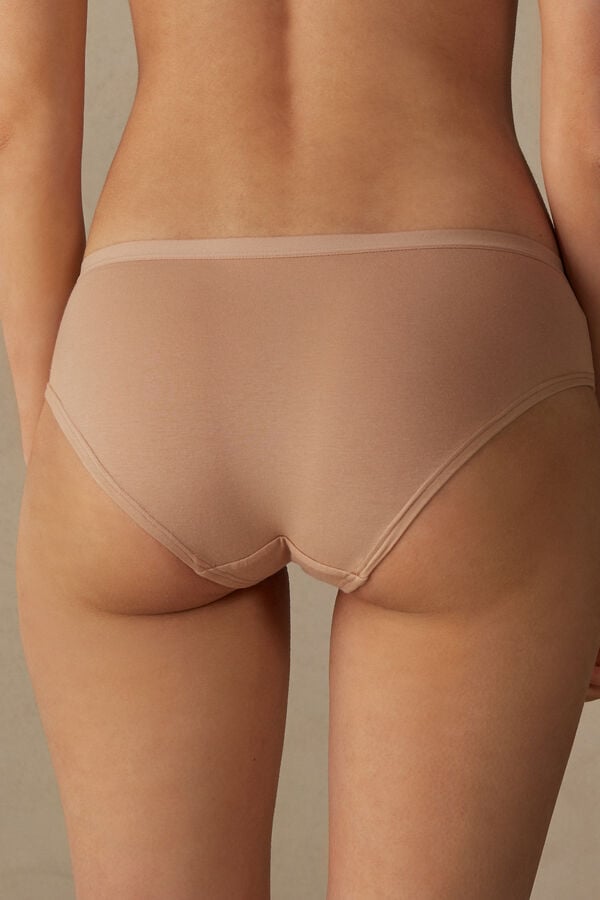 Bragas Intimissimi Cozy Cotton Mujer Naranjas Beige | IQPC-23796