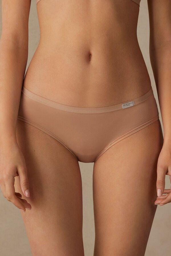 Bragas Intimissimi Cozy Cotton Mujer Naranjas Beige | IQPC-23796