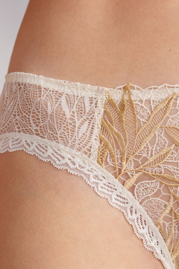 Bragas Intimissimi Golden Hour Mujer Amarillos Claro Blancos | LITU-61983