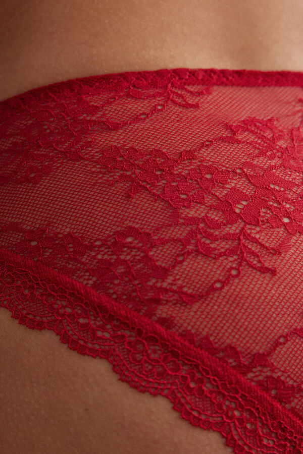 Bragas Intimissimi Intricate Surface Mujer Rojos | WEBD-03452