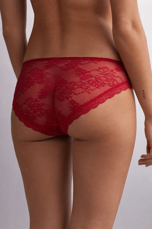 Bragas Intimissimi Intricate Surface Mujer Rojos | WEBD-03452