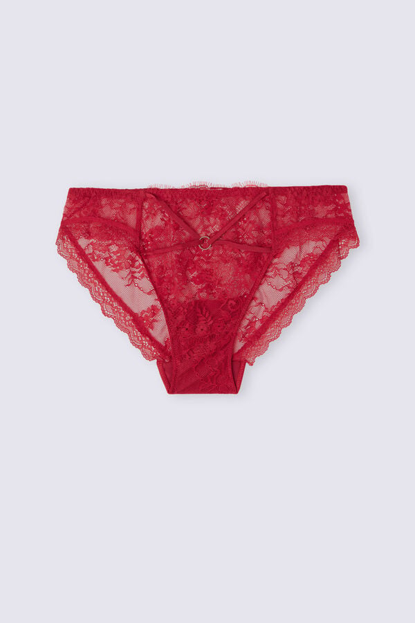 Bragas Intimissimi Intricate Surface Mujer Rojos | WEBD-03452