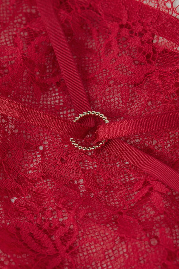 Bragas Intimissimi Intricate Surface Mujer Rojos | WEBD-03452