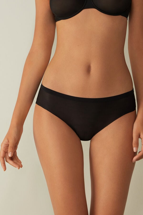 Bragas Intimissimi Invisible Touch Mujer Negros | MNBF-51473