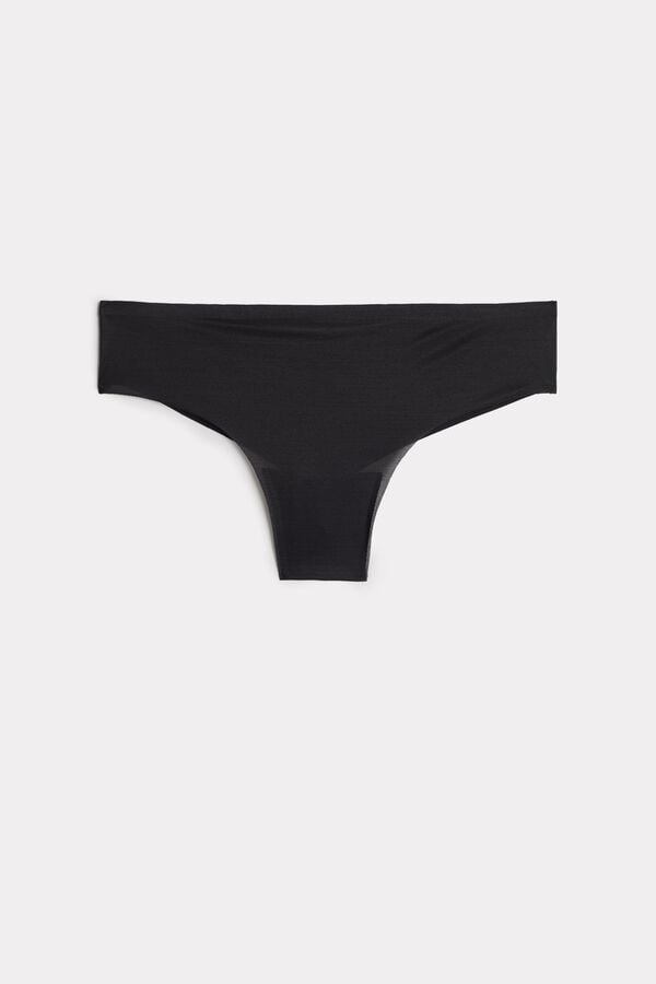 Bragas Intimissimi Invisible Touchzilian Mujer Negros | LGEW-93120