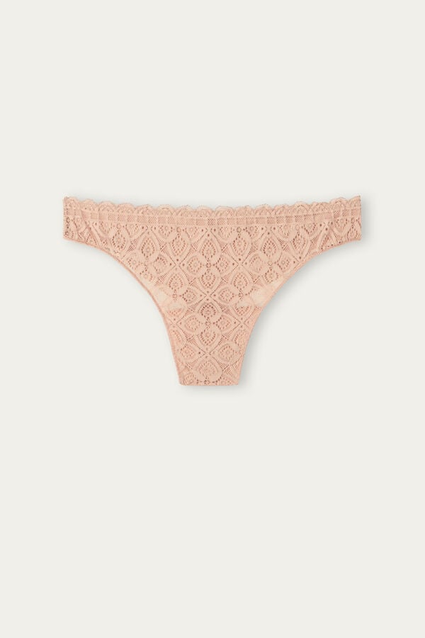 Bragas Intimissimi Lace And Microfiberzilian Mujer Naranjas Beige | EOFU-15479