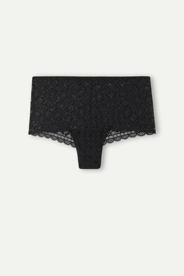 Bragas Intimissimi Lace Hipster Mujer Negros | EAMI-86350