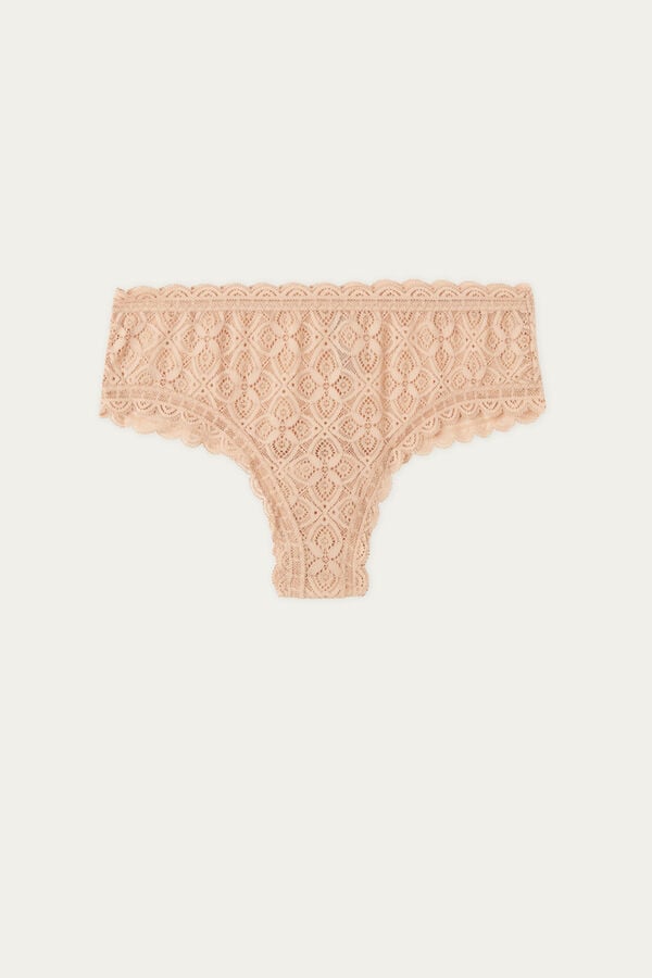 Bragas Intimissimi Lace Hipsterzilian Mujer Naranjas Beige | RPIV-36912