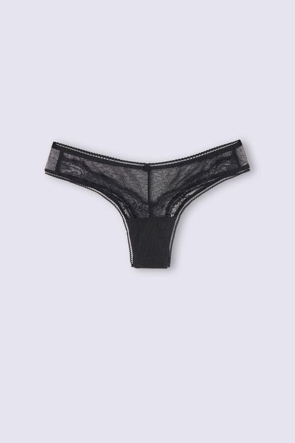 Bragas Intimissimi Lace Never Gets Oldzilian Mujer Negros | MTZC-94308