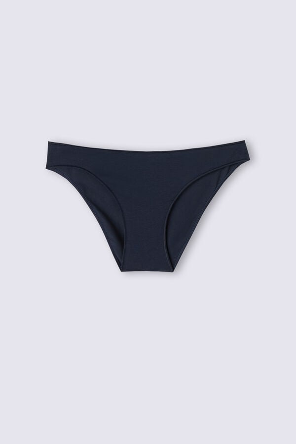 Bragas Intimissimi Low Rise Cotton Mujer Azules | MBXS-74512