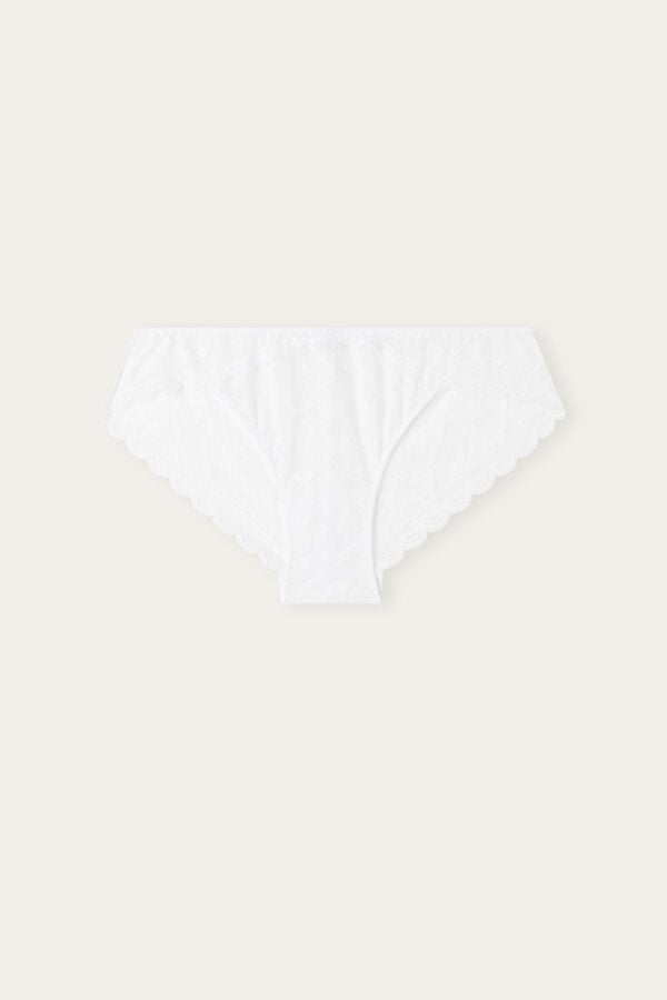 Bragas Intimissimi Low Rise Lace Mujer Blancos | ATDR-37054