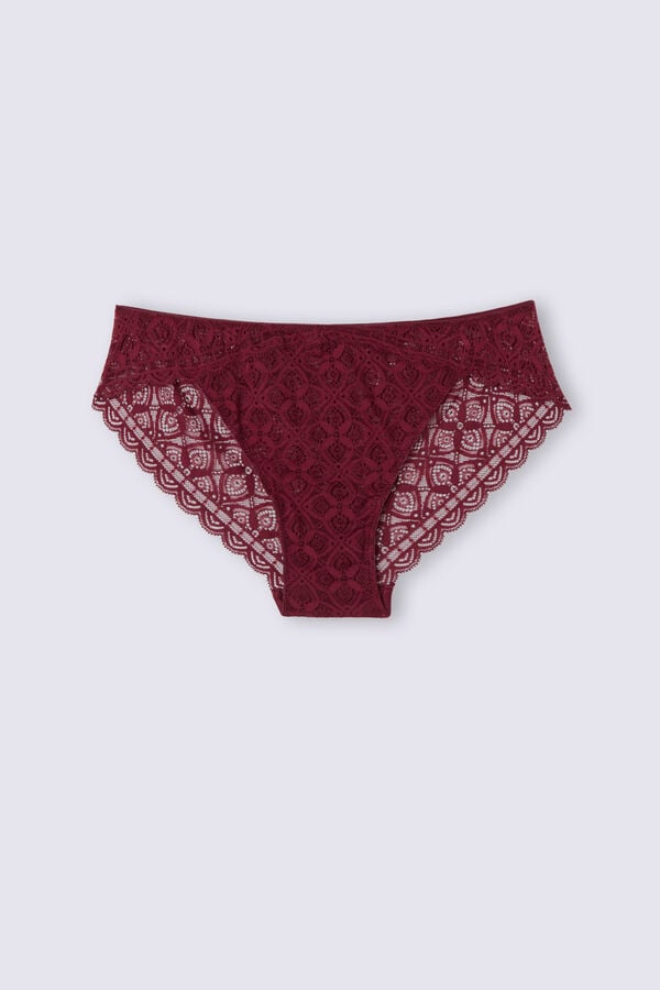 Bragas Intimissimi Low Rise Lace Mujer Rojos | PHVL-97306