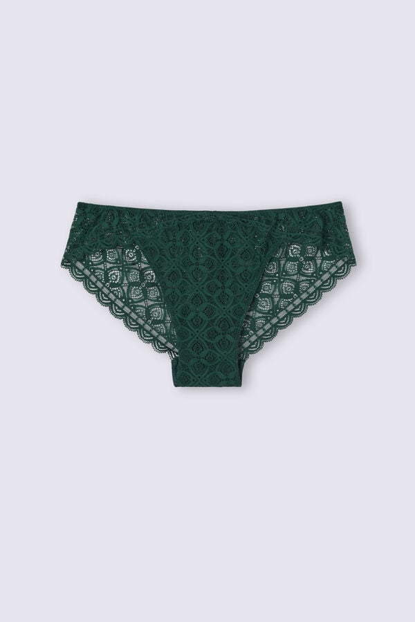 Bragas Intimissimi Low Rise Lace Mujer Verdes | MLGC-64918