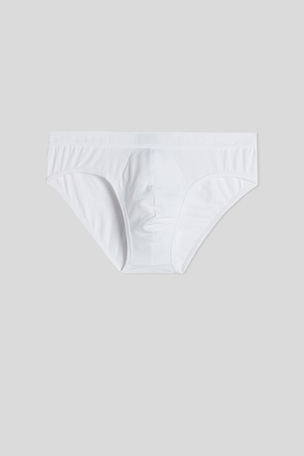 Bragas Intimissimi Microfiber Logo Detail Hombre Blancos | WUCD-24861