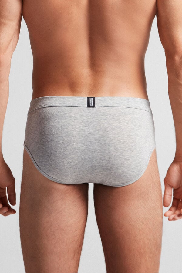 Bragas Intimissimi Natural Fresh Cotton Hombre Grises Claro | HTVM-50482